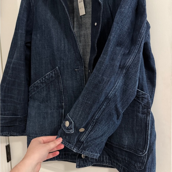 J. Crew Denim Barn Jacket - Picture 2 of 2